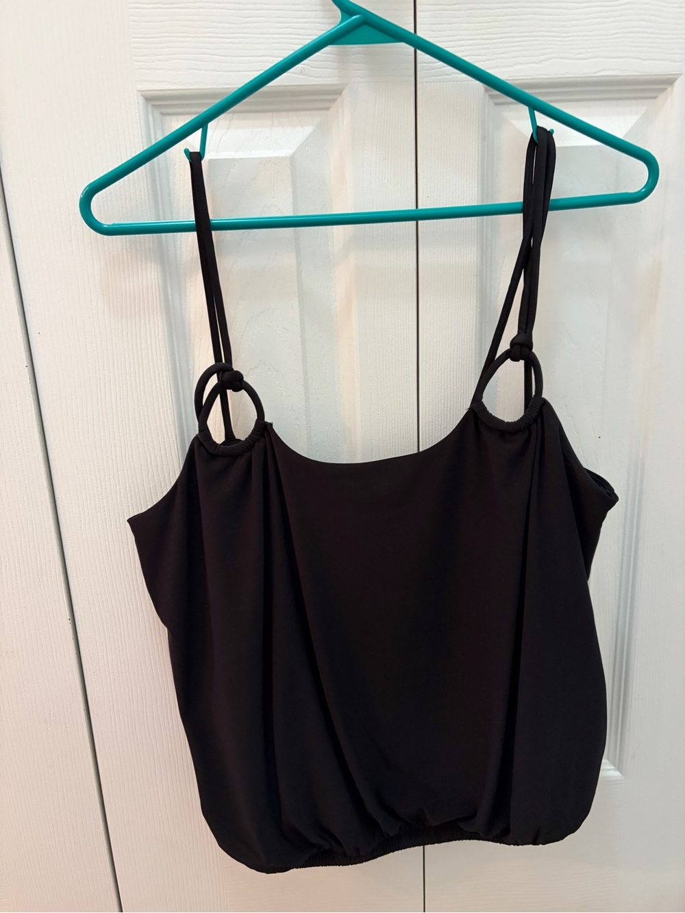Express Black Knot-Shoulder Camisole